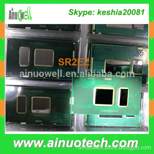 Original New laptop CPU SR2EZ SR29E SR29H SR27G SR2FQ Laptop Mainboard IC CPU BGA Chipset GPU